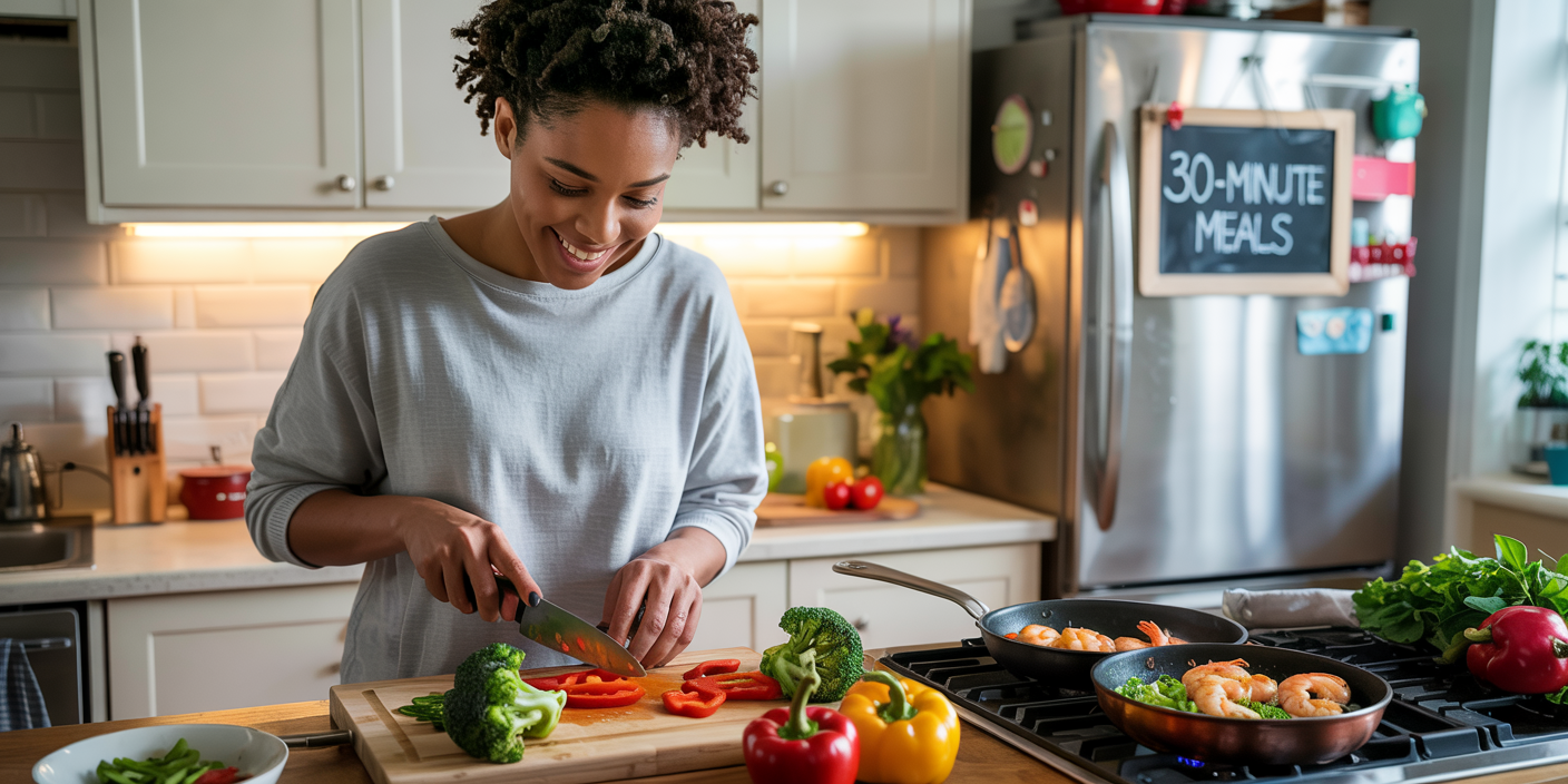 30-Minute Dinner Recipes: Quick, Nutritious, and Delicious Meals for Busy Lives