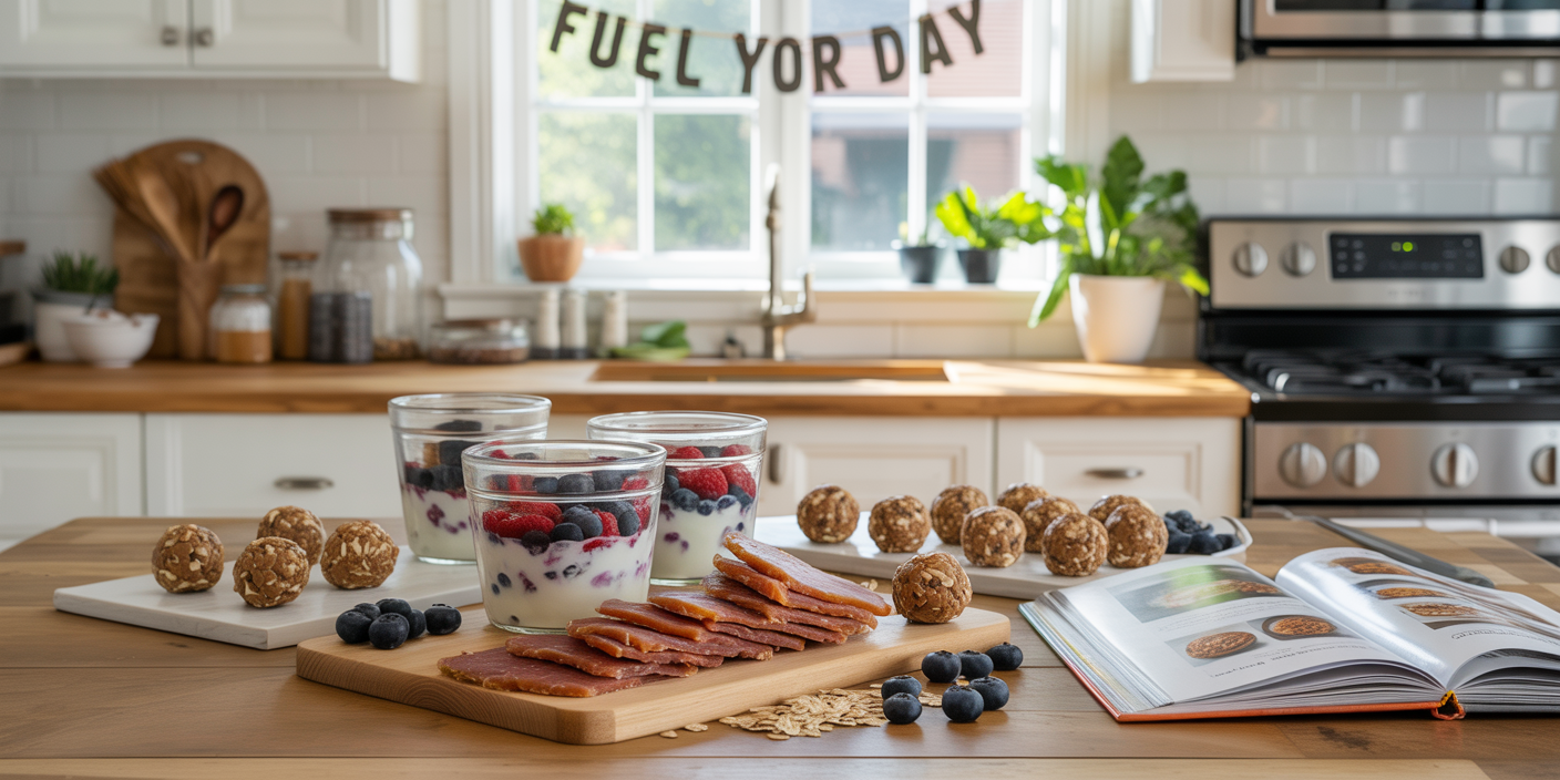 Homemade High-Protein Snacks: Fueling Your Day with Nutritious Energy